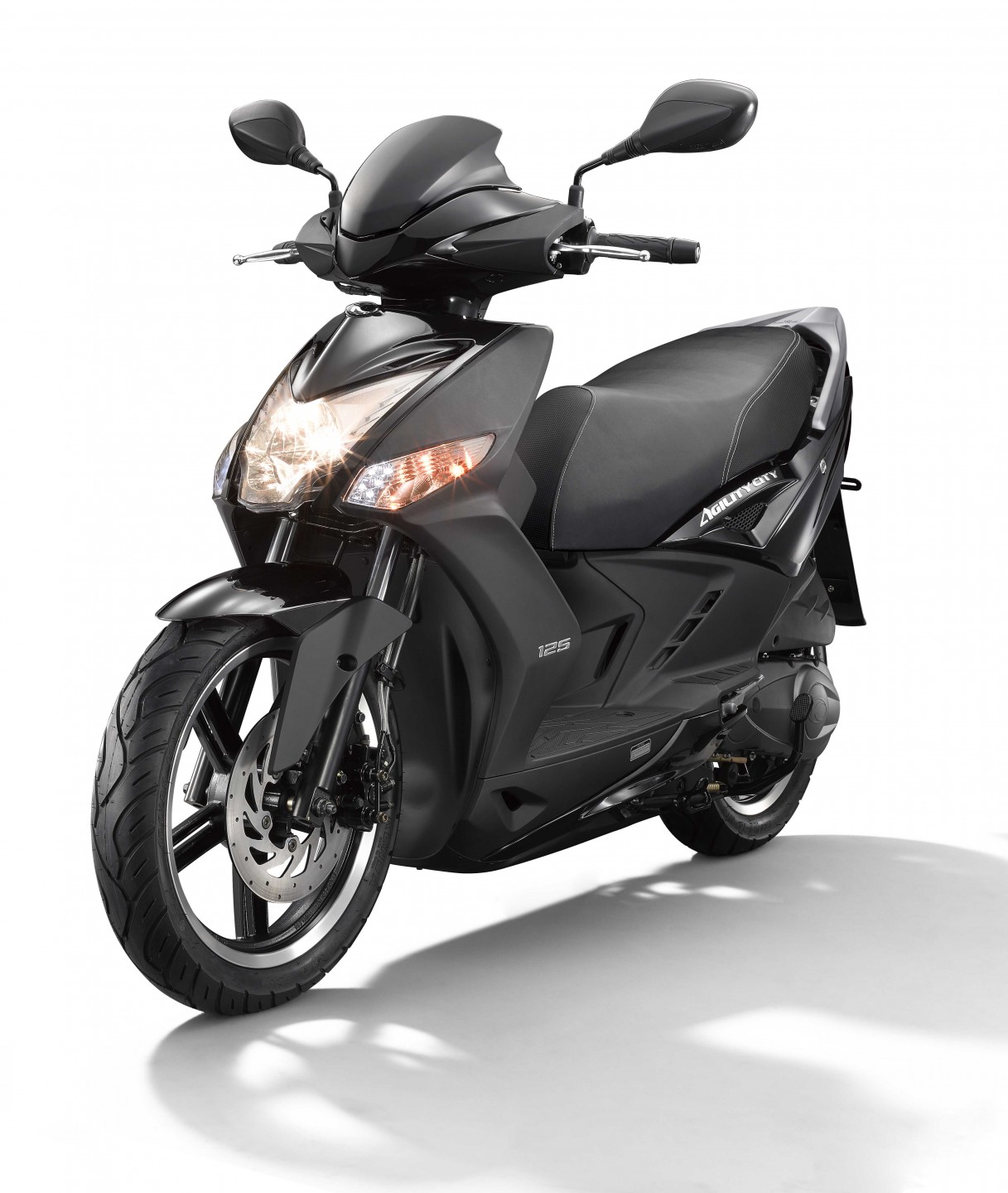 Agility City 125, en negro. KYMCO España