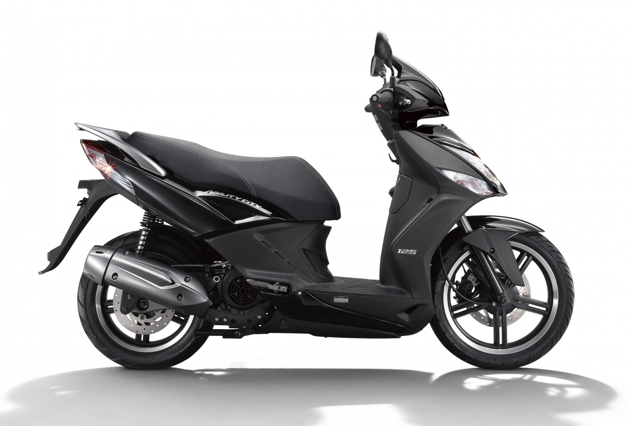 Agility City 125, en negro. KYMCO España