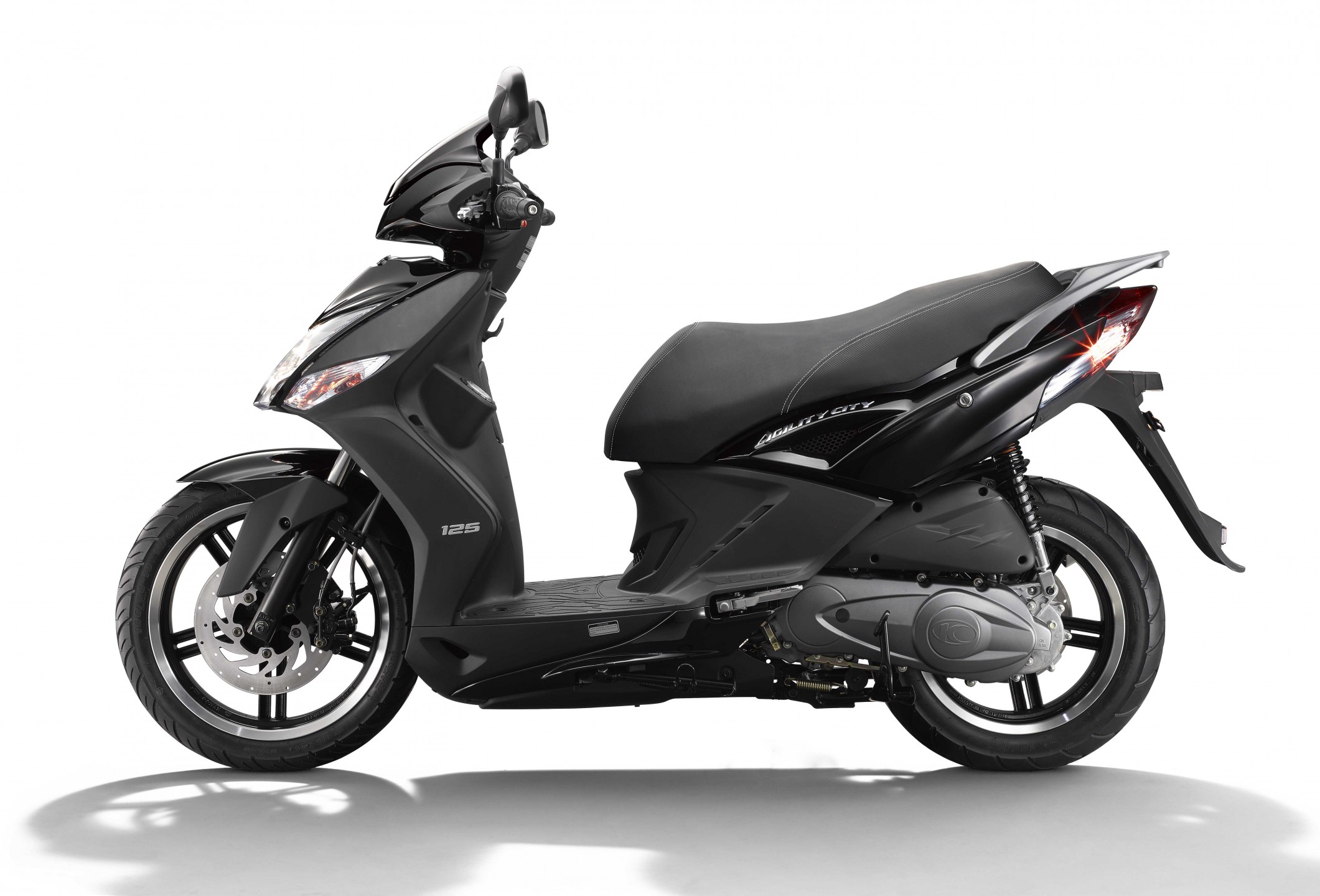 Agility City 125, en negro. KYMCO España