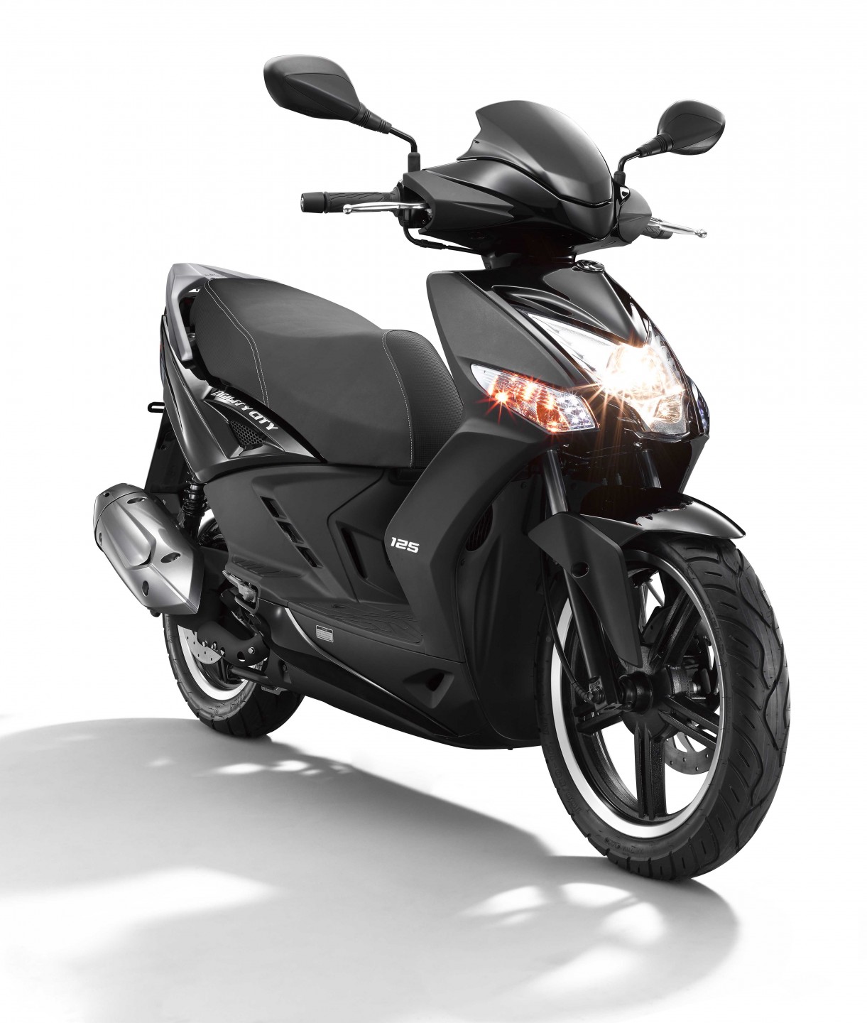 Agility City 125, en negro. KYMCO España