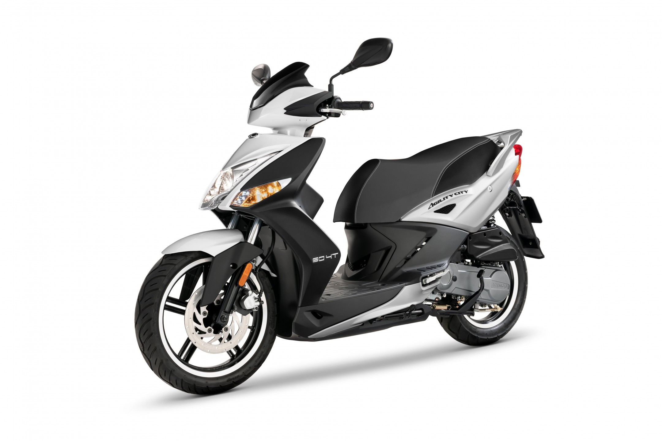 Agility City 50, en blanco. KYMCO España