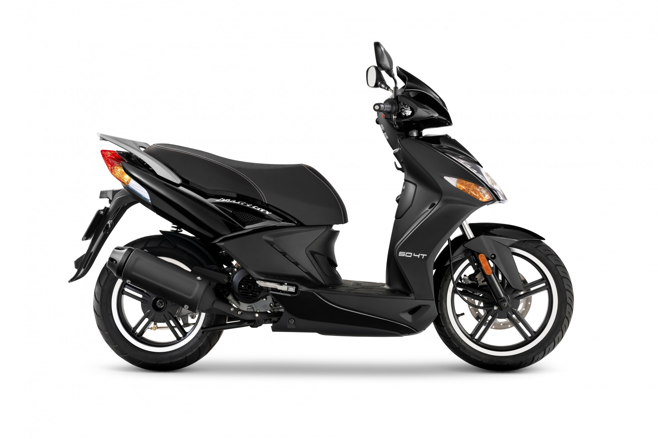 Agility City 50, en negro. KYMCO España