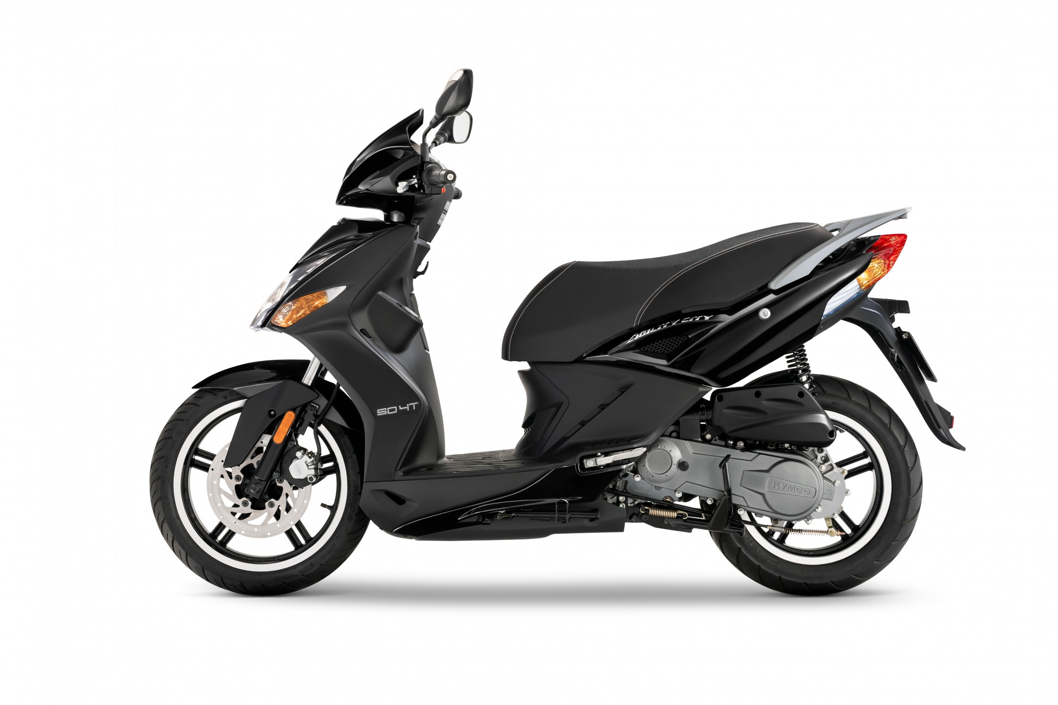 Agility City 50, en negro. KYMCO España