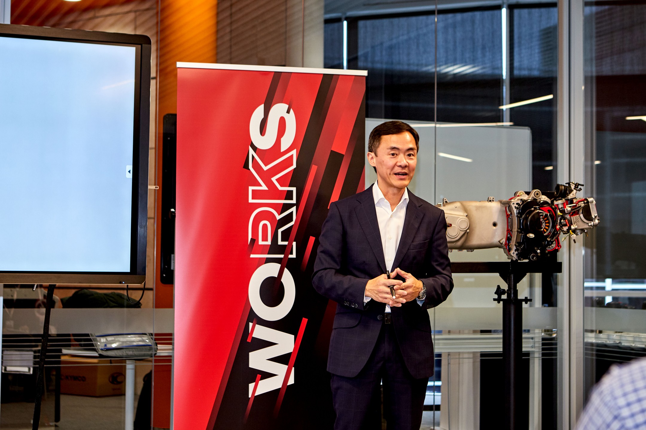 Carlos Wang, director General de KYMCO España. KYMCO España