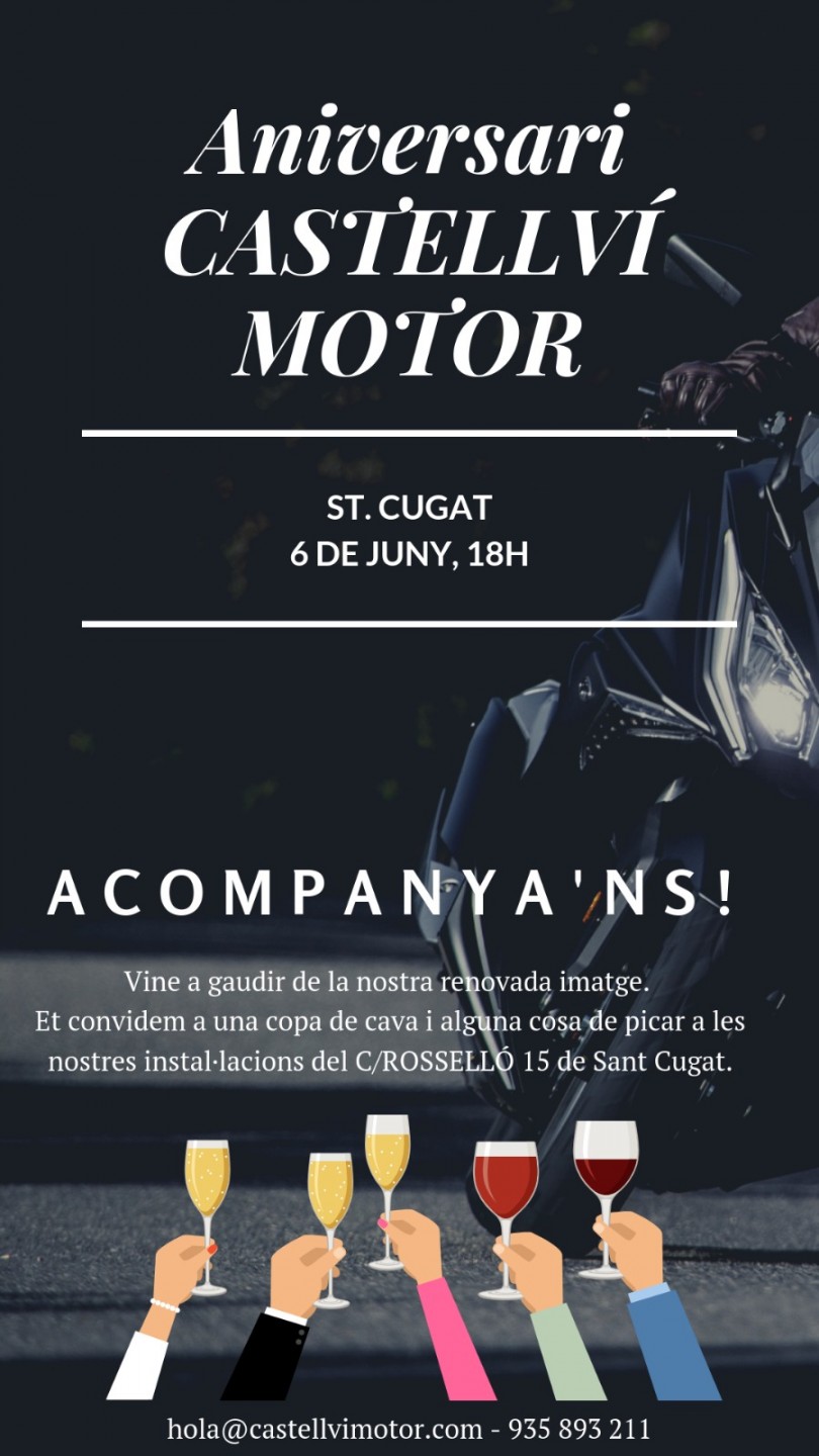 Invitación KYMCO Castellví Motor_6 de junio