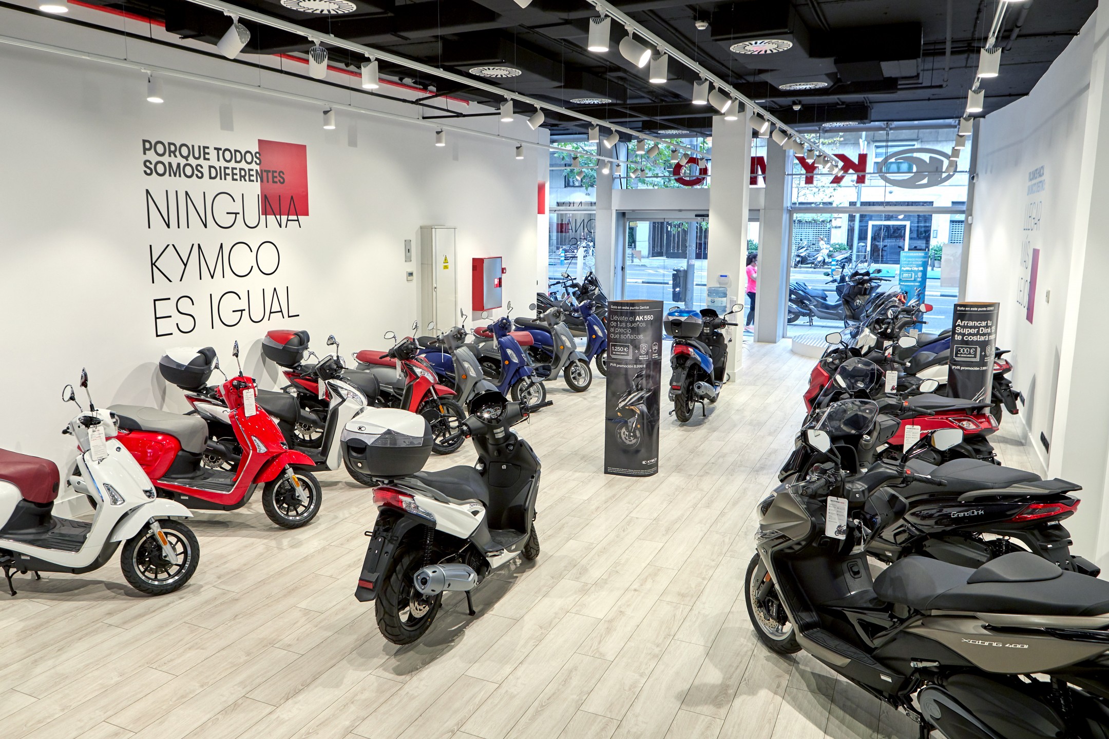 KYMCO Madrid. KYMCO España