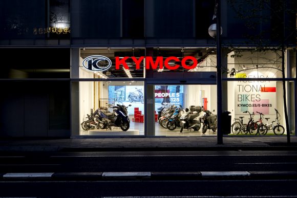 KYMCO Madrid (c/ Príncipe de Vergara, 37). KYMCO España