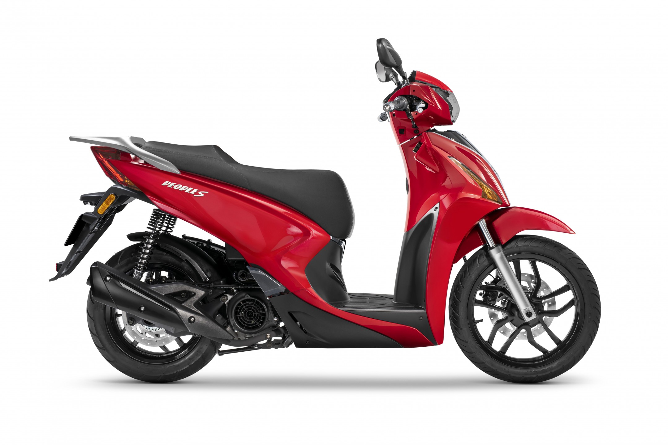 People S 125, en rojo. KYMCO España