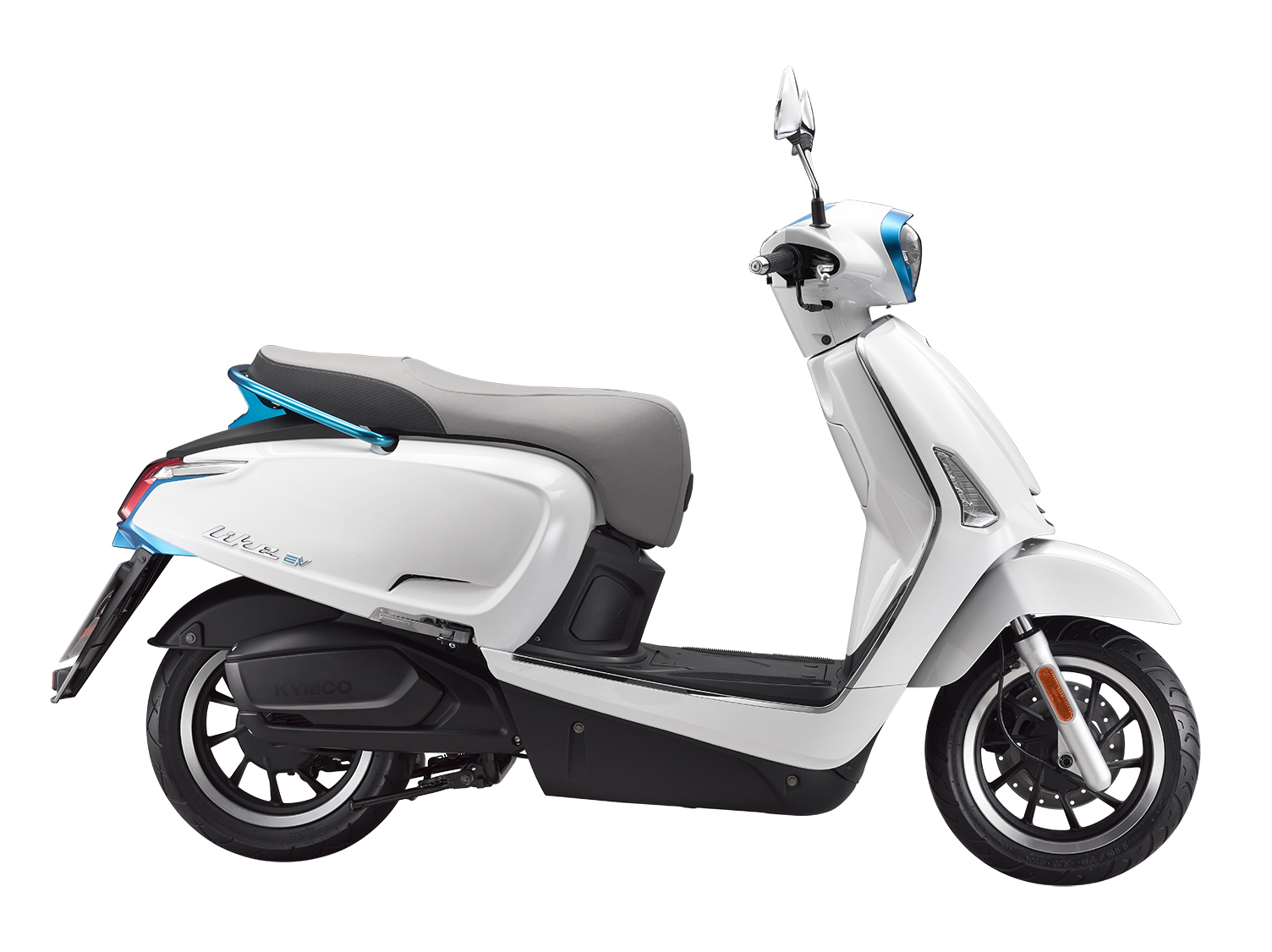 KYMCO Like 125, en blanco. KYMCO España