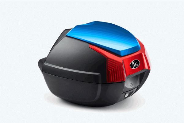 Nuevo baúl para el casco integral: ultracompacto, elegante y en todos los colores KYMCO